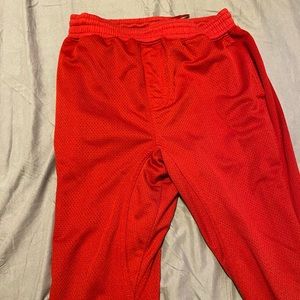 red jordan sweatpants